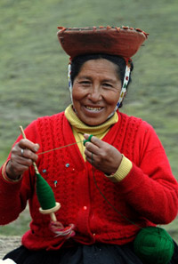 Spinner in Peru