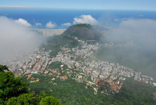 View from the Top of Corcovado, Rio de Janeiro
