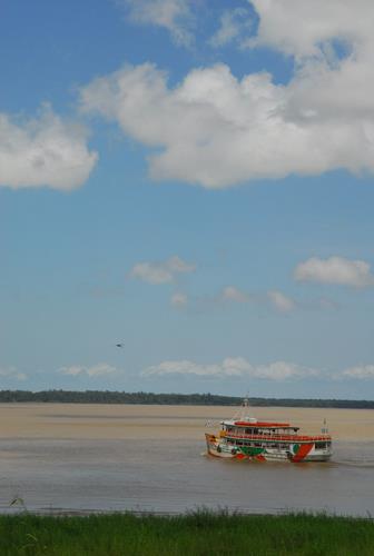 Riverboat Near Belem, Brazil