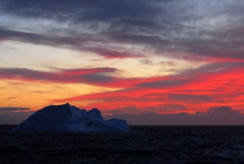 An Antarctic Sunset