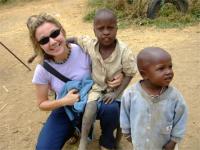 Trish Sare in Africa